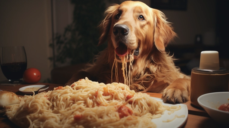 Preparing Pasta for Dogs