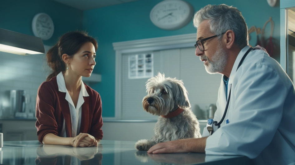 Consulting with a Veterinarian